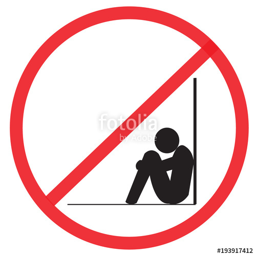 500x500 Do Not Emotion Sad Here Not Allowed Sign, Warning Symbol, Vector