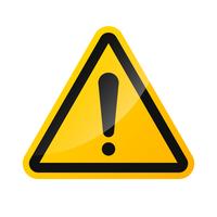 200x200 Warning Triangle Free Vector Art