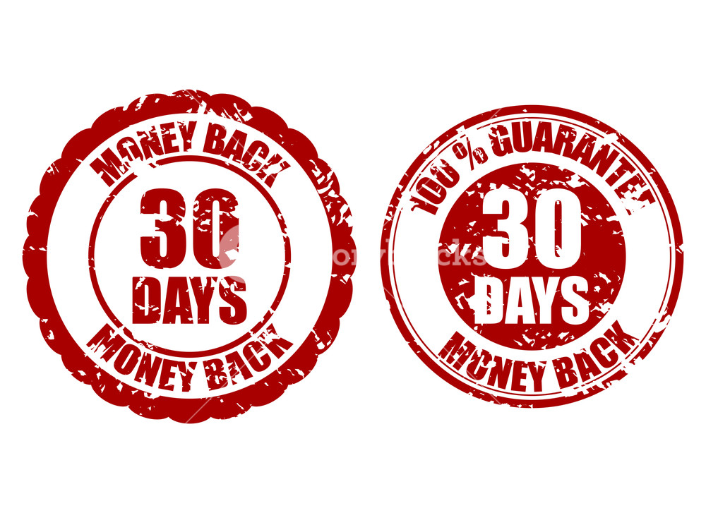 Money Back Guarantee Days Rubber St Vector Thirty Days 1000x727 Money Back Guarantee Days Rubber St Vector Thirty Days