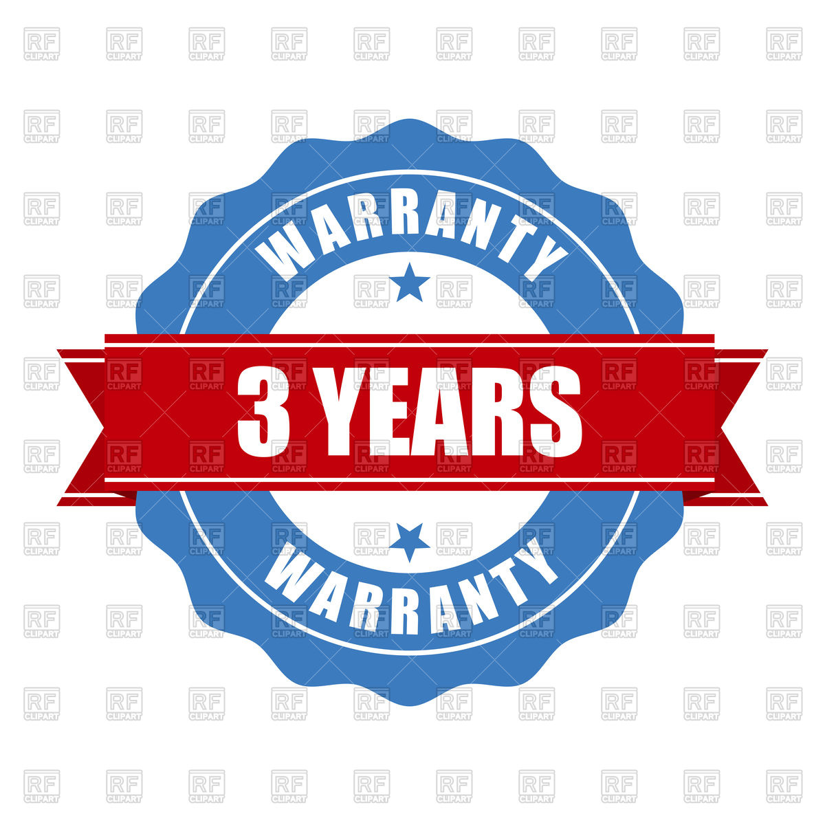 Three Years Warranty Seal 1200x1200 Three Years Warranty Seal