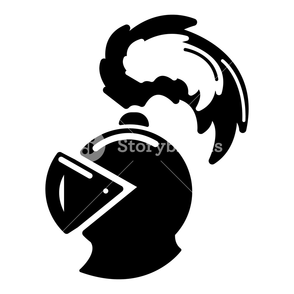 1000x1000 Warrior Knight Helmet Icon Simple Illustration Of Knight Helmet