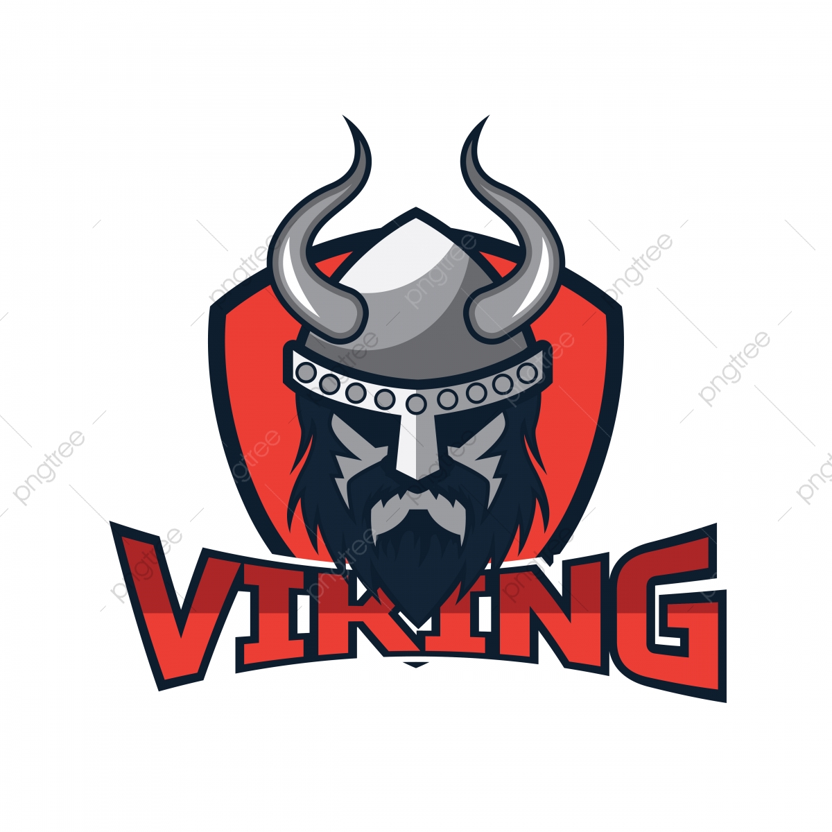 1200x1200 Viking Warrior Logo Vector Illustration, Viking Warrior, Viking
