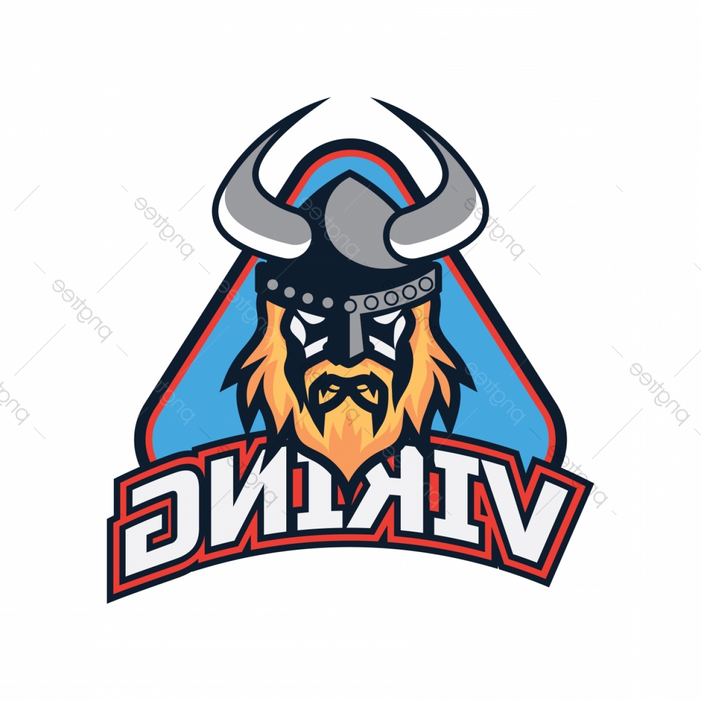 1440x1440 Viking Warrior Logo Vector Illustration Soidergi