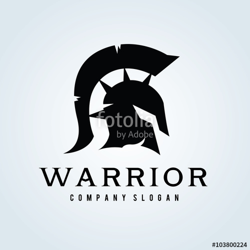 500x500 Warrior Logo,vector Logo Template Stock Image And Royalty Free