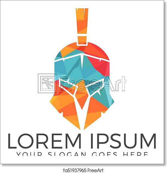 561x581 Free Art Print Of Warrior Helmet Antique Design Spartan Ancient