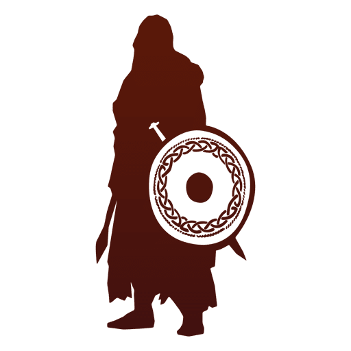 512x512 Viking Warrior Silhouette