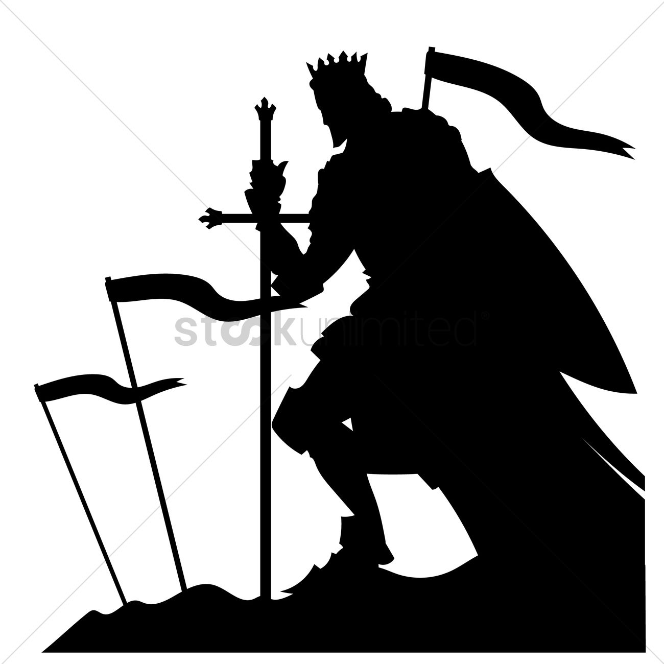 1300x1300 Ancient Warrior Vector Image
