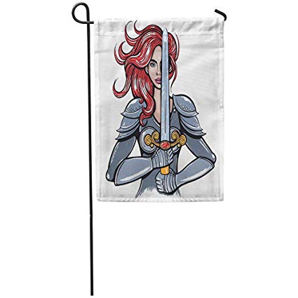 425x425 Starocle Garden Flag Female Vector Color