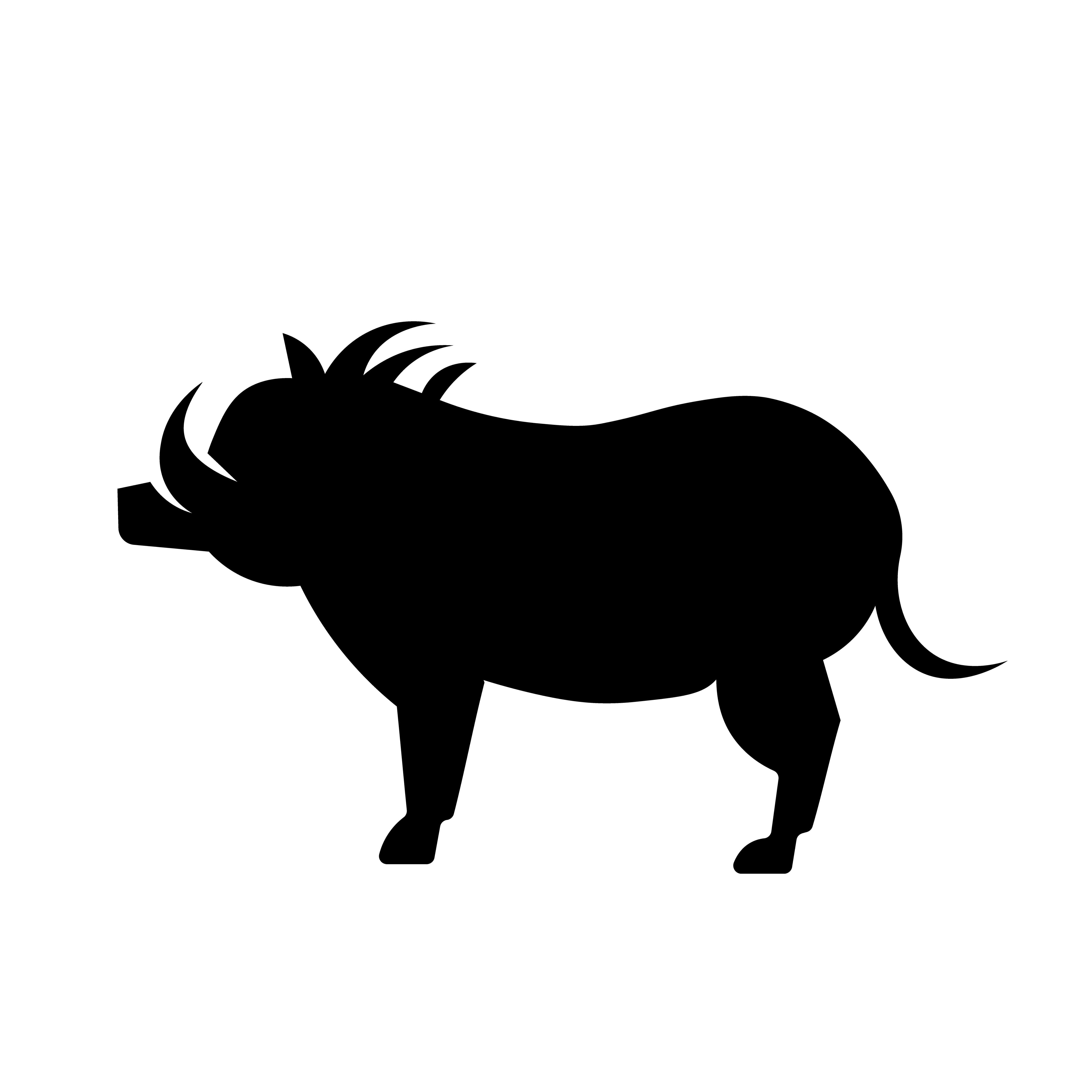 5000x5000 Warthog Free Vector Art