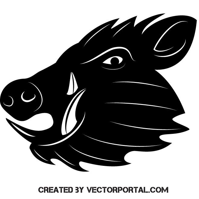 660x660 Warthog Vector Image Animal Vectors Free Vector Images, Vector