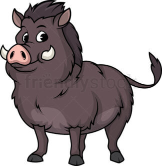 324x331 Warthog Clipart