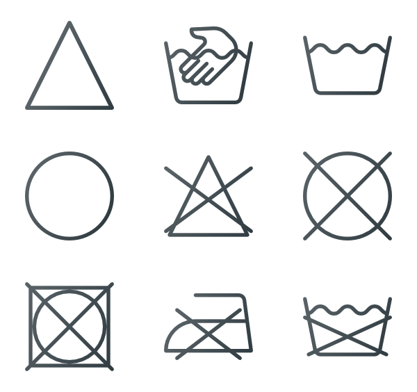 600x564 Hand Wash Icons