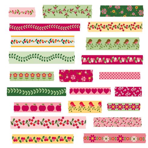 Woodland Washi Tape Vector 490x490 Woodland Washi Tape Vector
