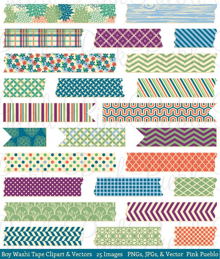 Boy Washi Tape Clip Art Vectors Pinkpueblo 721x847 Boy Washi Tape Clip Art Vectors Pinkpueblo