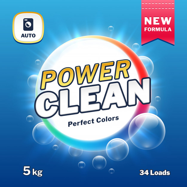 Washing Powder Vector