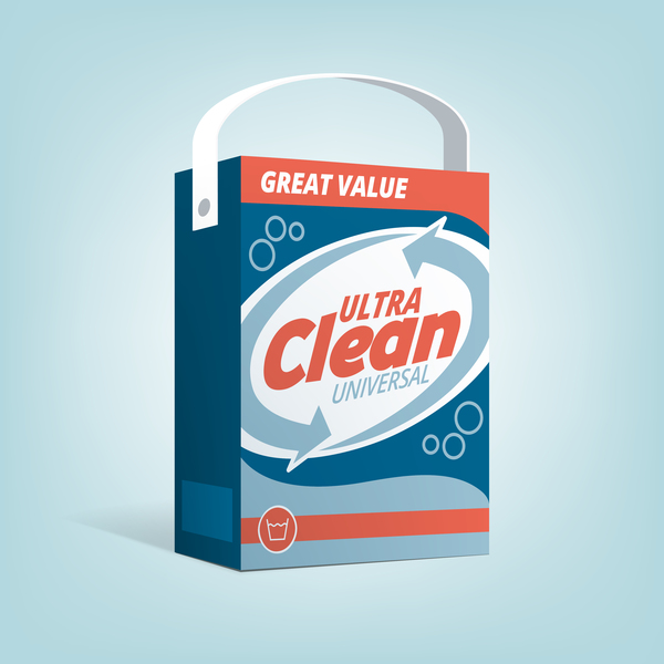 600x600 Washing Powder Box Free Download