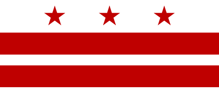 450x225 Free Washington, D C Flag Images Gif, Pdf, Png