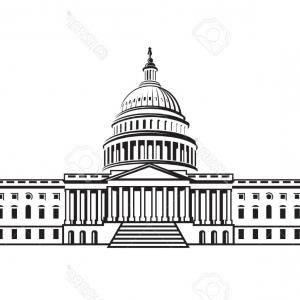 300x300 Photostock Vector United States Capitol Building Icon