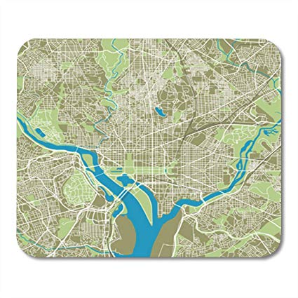 Semtomn Gaming Mouse Pad Street Washington Dc Vector 425x425 Semtomn Gaming Mouse Pad Street Washington Dc Vector