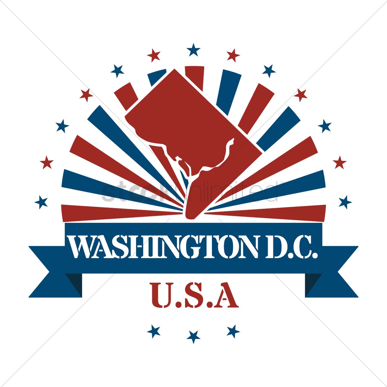 Washington Dc State Map Label Vector Image 1300x1300 Washington Dc State Map Label Vector Image