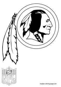 Sensational Washington Redskins Coloring Pages Logo 236x333 Sensational Washington Redskins Coloring Pages Logo
