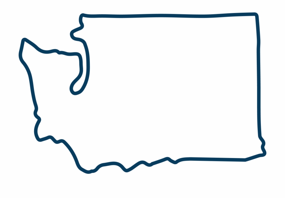 Washington State Outline Vector at Collection of