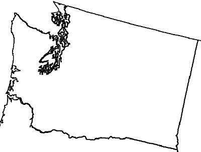 400x303 Washington State Outline Png Images In Collection