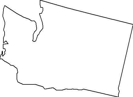 465x339 Washington State Outline Silhouette Keyword Data