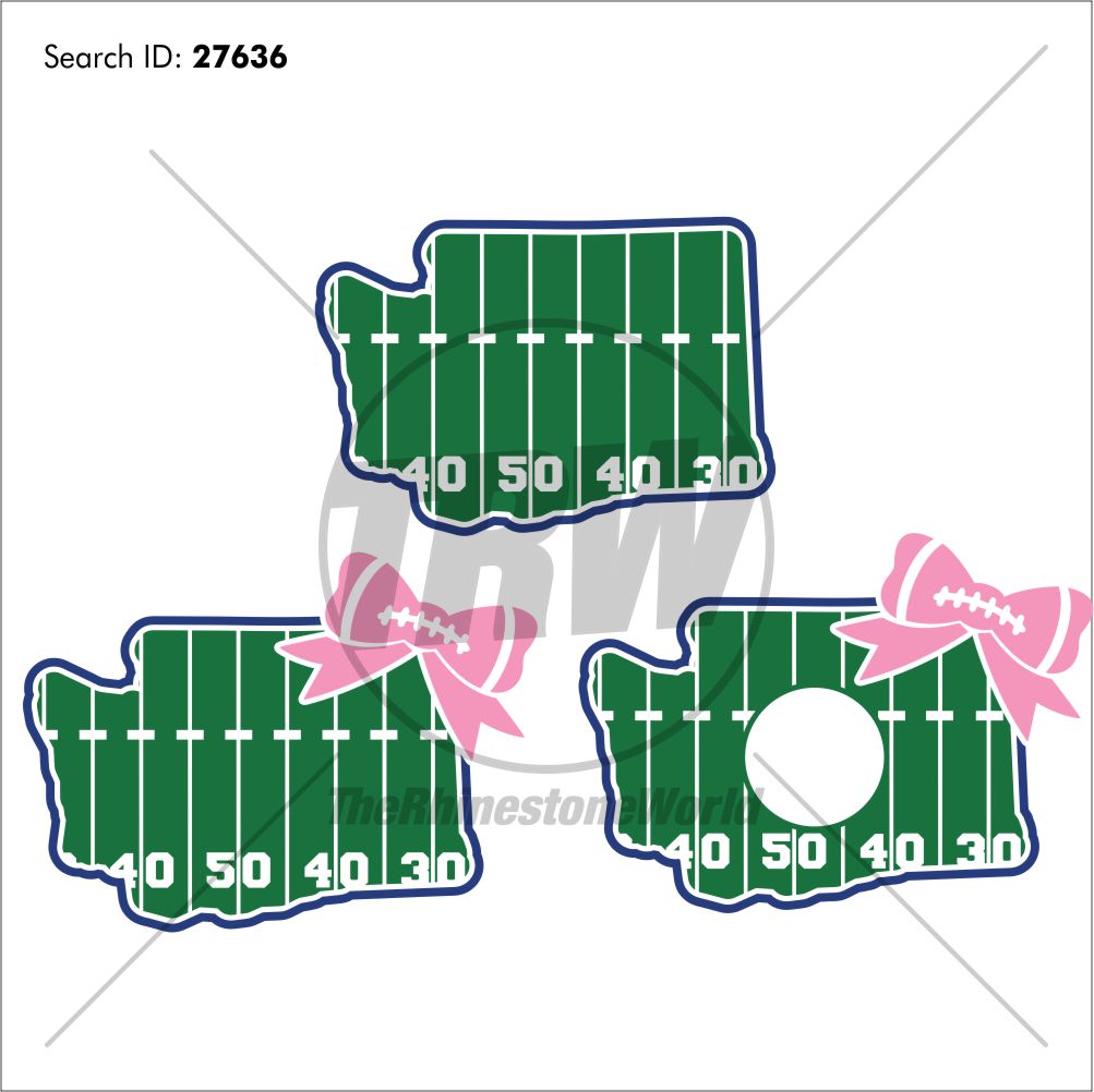 1003x1002 Washington Football State Vector