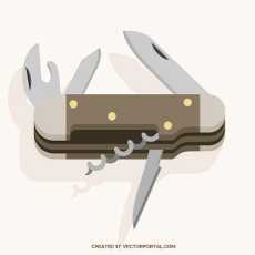 230x230 Carry Clip Pocket Knife Washington State Free Vectors