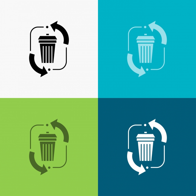 Waste Management Logo Vector at Collection of Waste