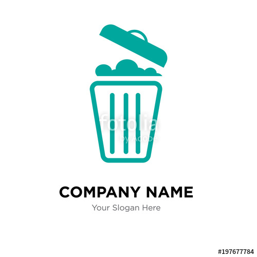 500x500 Waste Management Company Logo Design Template, Business Corporate