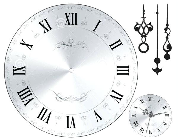 600x473 Watch Dial Design Template