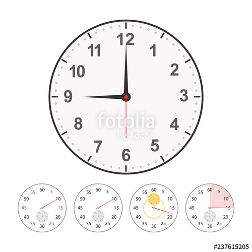 500x500 Clock Face Icon Of The Dial For A Mechanical Watch Vector
