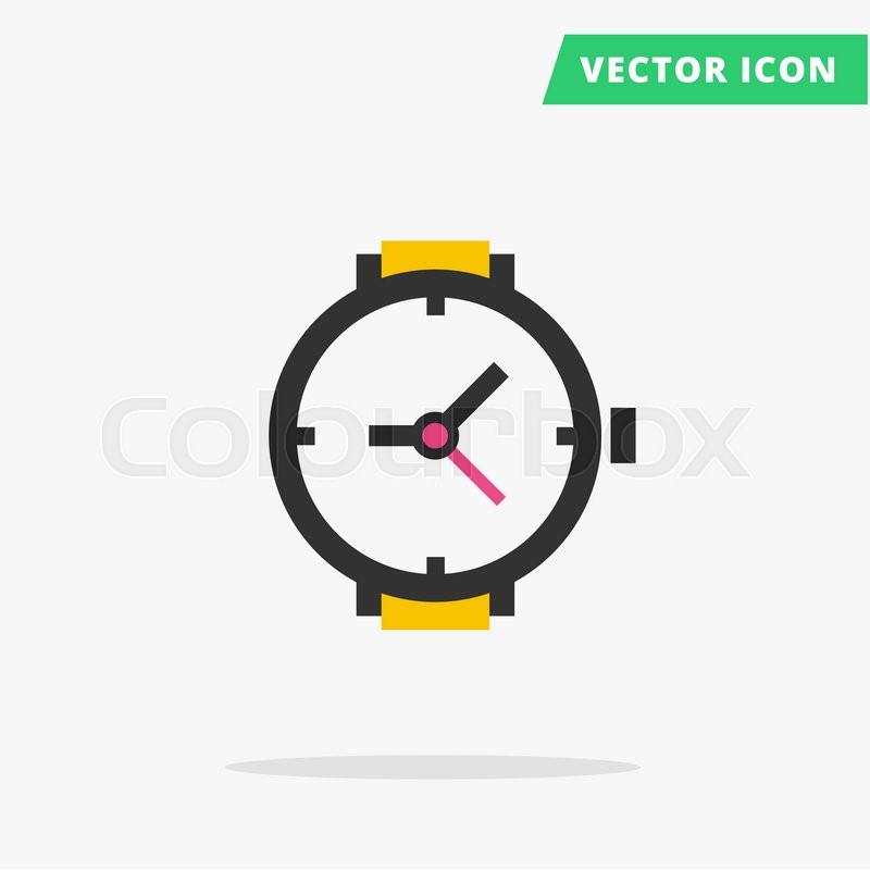 Wrist Watch Icon Vector Illustration, Stock Vector Colourbox 800x800 Wrist Watch Icon Vector Illustration, Stock Vector Colourbox