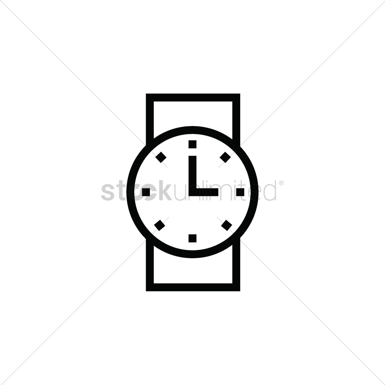 Wrist Watch Icon Vector Image 1300x1300 Wrist Watch Icon Vector Image
