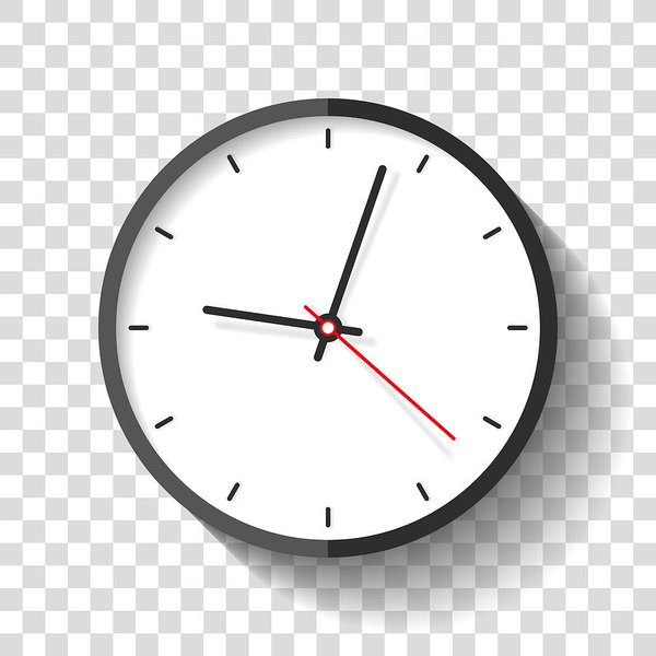 Clock Icon In Flat Style, Timer On Transparent Background 600x600 Clock Icon In Flat Style, Timer On Transparent Background