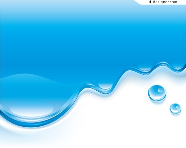 Water Background Vector