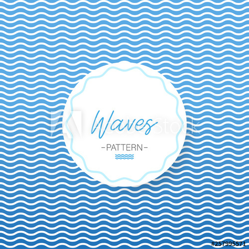 500x500 Waves Pattern Water Background Wave Sea Illustration Blue