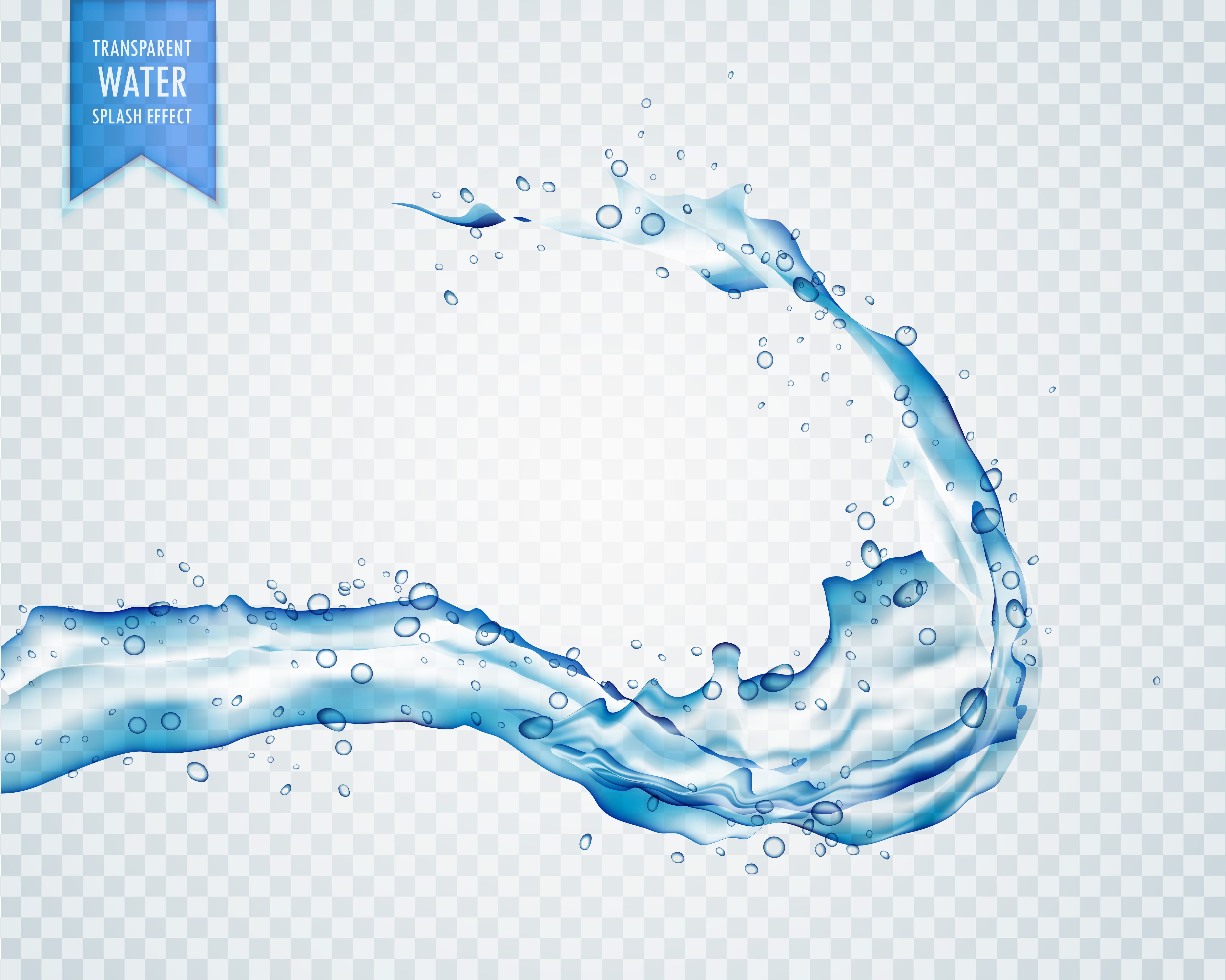 5004x4000 Blue Water Liquid Splash On Transparent Background Vector Choose