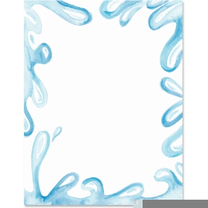 300x300 Water Splash Border Free Images