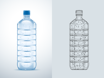 400x300 Water Bottle