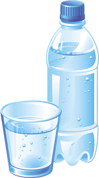 206x368 Water Bottle Free Vector Download