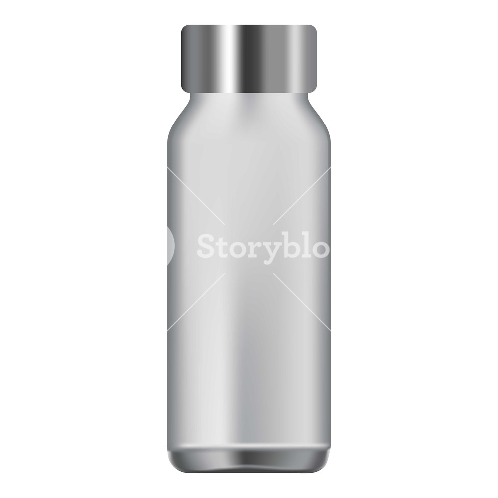 1000x1000 Water Bottle Icon Realistic Illustration Of Water Bottle Vector