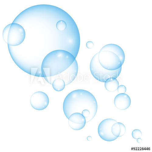 Transparent Blue Water Bubbles 500x500 Transparent Blue Water Bubbles