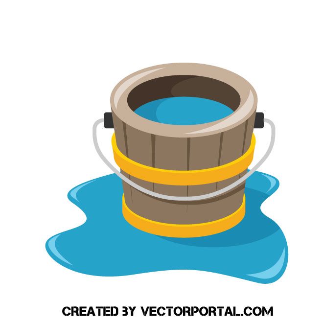Bucket Of Water Vector Clip Art Various Vectors In Water 660x660 Bucket Of Water Vector Clip Art Various Vectors In Water
