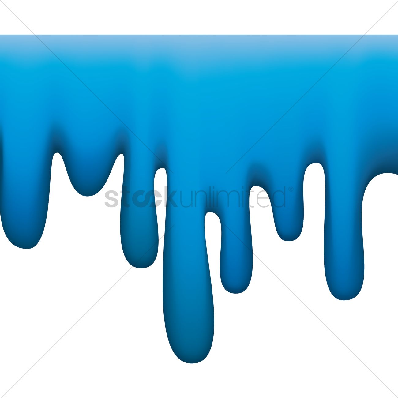 1300x1300 Water Dripping Vector Image