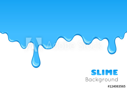 500x350 Background Of Dribble Water Flow Of Liquid Blue Glossy Paint