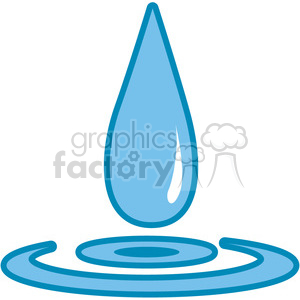 300x300 Blue Drop Of Water Image Clipart Royalty Free Gif, Png