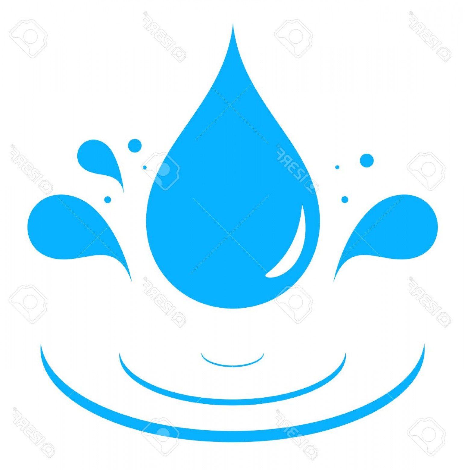 1544x1560 Vector Water Drop Splash Catchsplace
